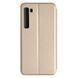 Чехол-книжка Premium Case под кожу Xiaomi Redmi Note 8 (2019) золотой 15104 фото 2