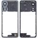 Рамка корпусу для Xiaomi Redmi 13C, Poco C65 синя Navy Blue зі склом камери 31365 фото
