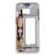 Рамка дисплея для Samsung G930F Galaxy S7 silver біла 22600 фото 1