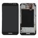 Дисплей для LG E980, E985, E986, E988 Optimus G Pro с рамкой черный 03168 фото