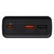 Зовнішній акумулятор (Повербанк) Baseus Adaman Metal Digital Display Quick Charge 20000mAh 30W Black ( PPAD030001 ) 28808 фото 4