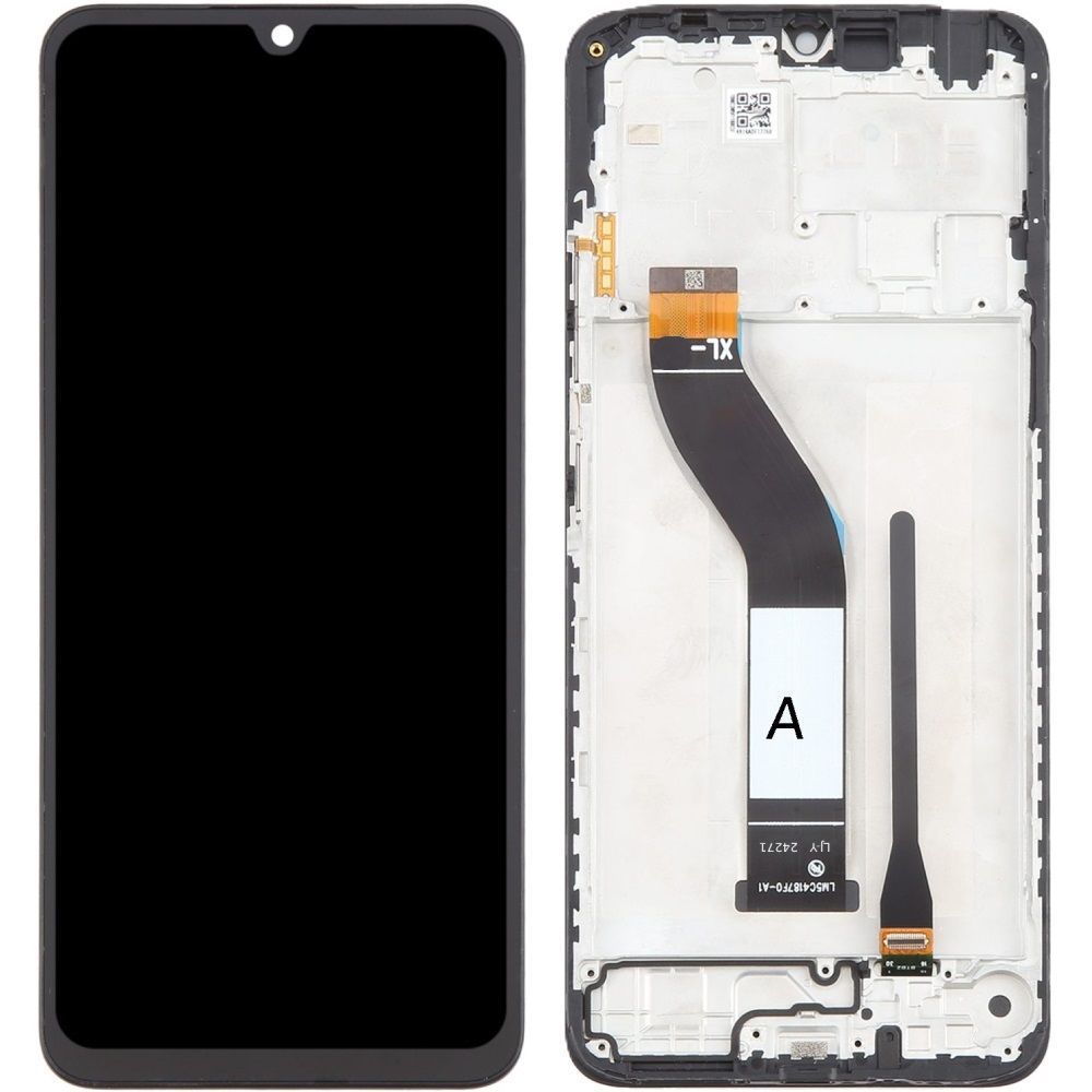 Дисплей для Xiaomi Redmi 14C, Redmi A3 Pro, Poco C75 с рамкой черный, версия XL-F 31828 фото