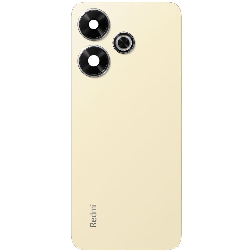 Задня кришка для Xiaomi Redmi 13 2404ARN45A, 24040RN64Y золотиста зі склом камери, Sandy Gold Оригінал Китай 32635 фото