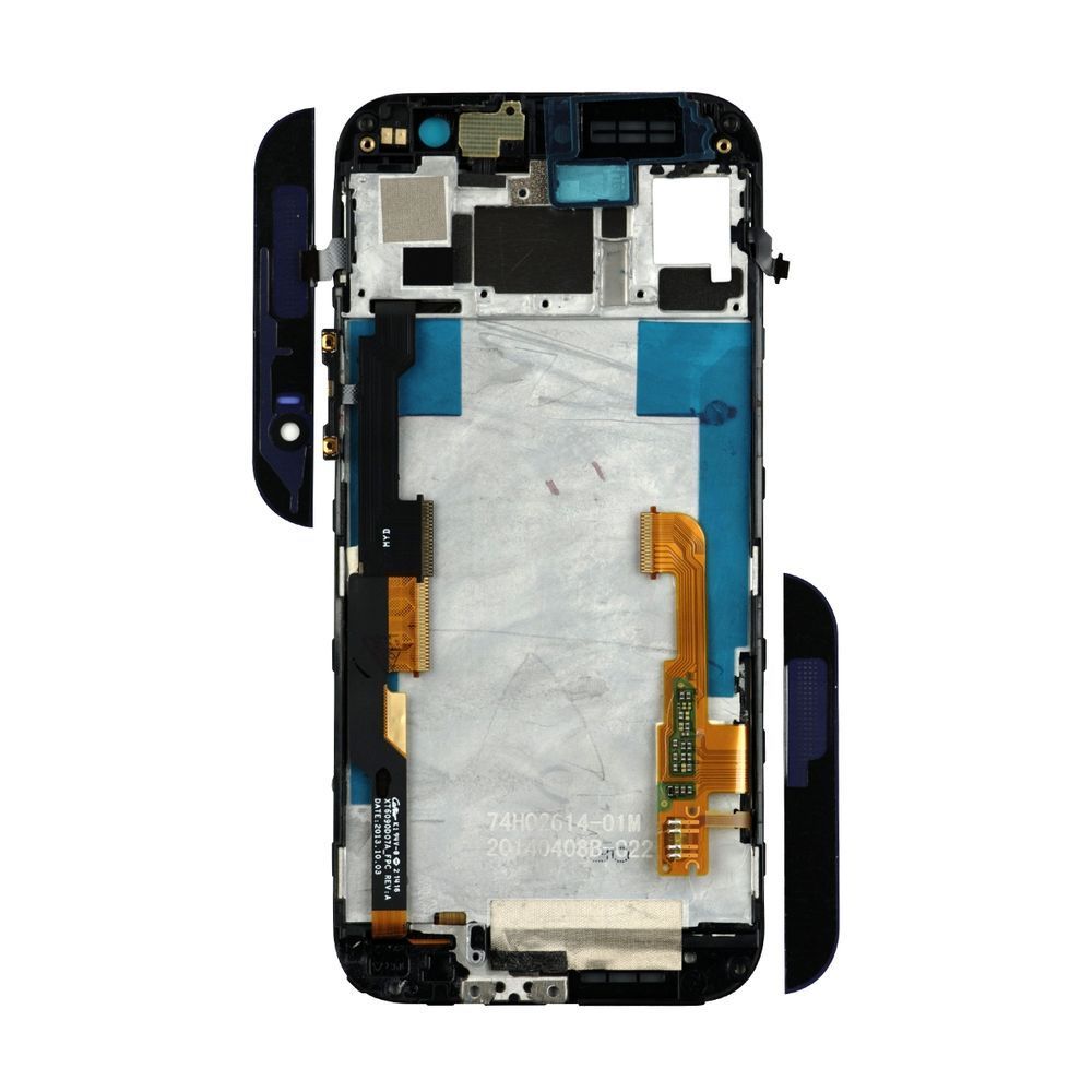 Дисплей HTC One M8 и рамкой черный 00186 фото