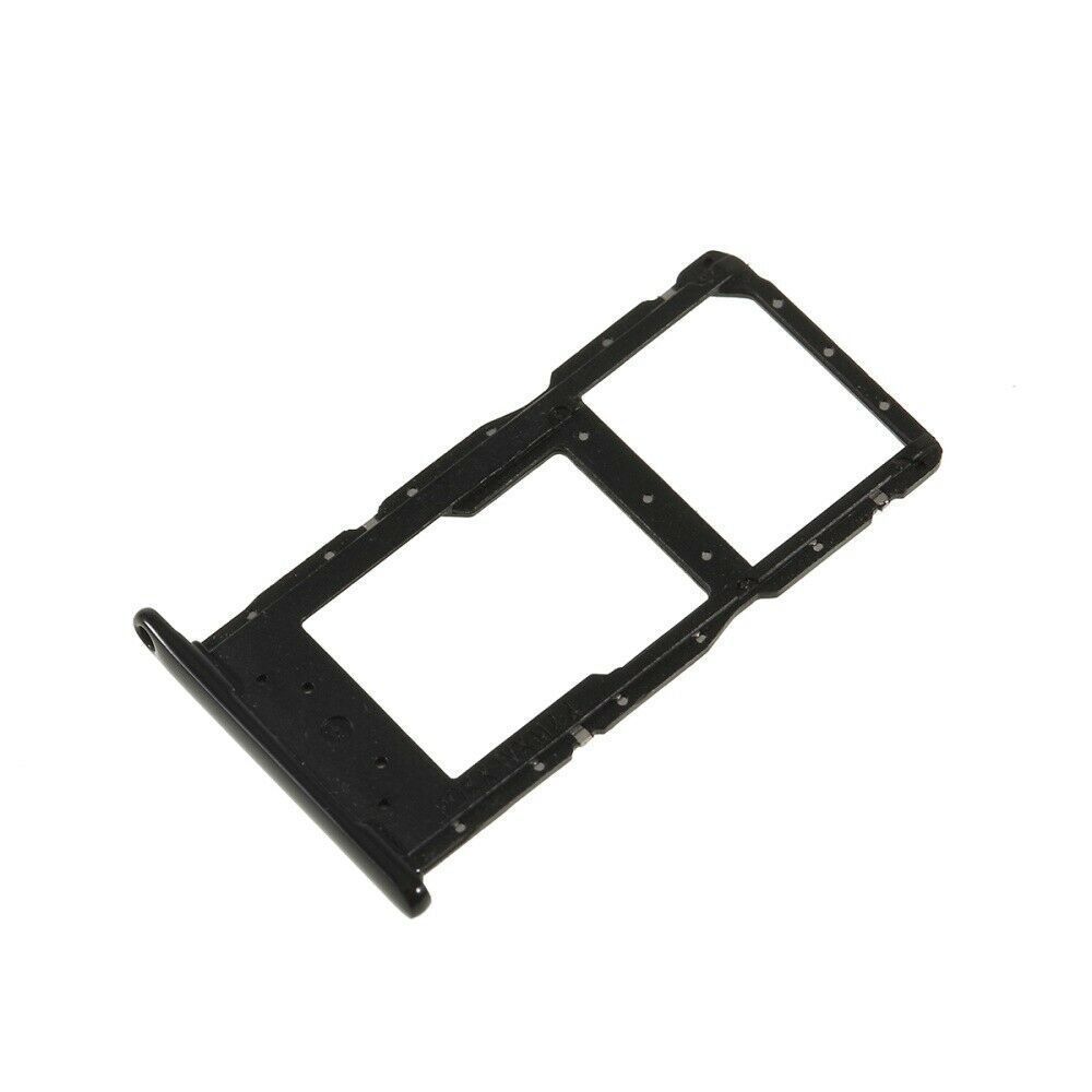 Держатель Sim-карты и карты памяти Huawei Honor 10 Lite HRY-LX1, P Smart 2019 (POT-LX1) черный, Midnight Black 13353 фото