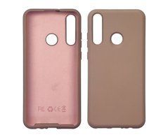 Чехол Full Nano Silicone Case для Huawei Y6P 2021 MED-LX9, MOA-LX9N песочно-розовый 26112 фото