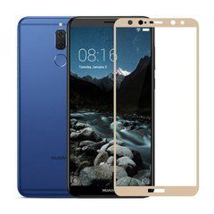 3D Защитное стекло для Huawei Mate 10 Lite (RNE-L01, RNE-L21) золотое 12385 фото