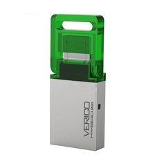 Флеш память Verico USB 16Gb Hybrid Mini Cyan 18218 фото