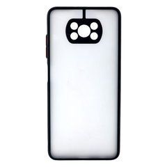 Чехол Shadow Matte Case Xiaomi Poco X3 черный 23823 фото