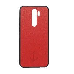 Чехол Magnet Xiaomi Redmi Note 8 Pro под кожу красный 16554 фото