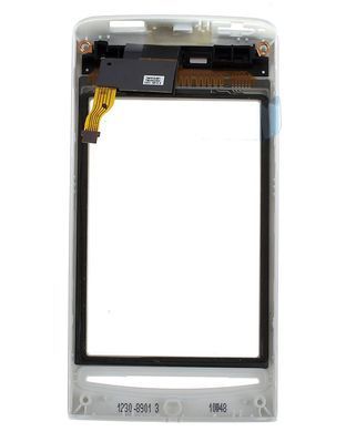 Сенсор (тачскрин) Sony Ericsson X8 Xperia (E15i) и рамкой белый 00586 фото