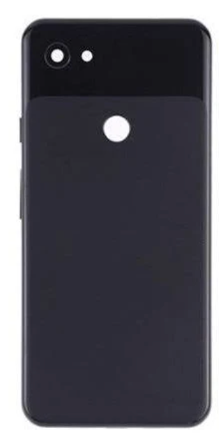 Задня кришка для Google Pixel 3a XL, чорна, Just Black, Оригінал Китай, зі склом камери 22670 фото