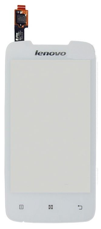 Сенсор (тачскрин) Lenovo A390T белый 00685 фото