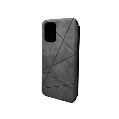 Чохол книжка для Xiaomi Redmi Note 12 Pro 4G замш сірий 28588 фото