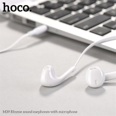 Наушники Hoco M39 white (гарнитура) 11074 фото