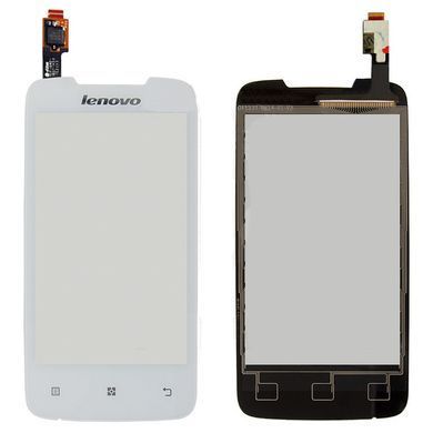 Сенсор (тачскрин) Lenovo A390T белый 00685 фото