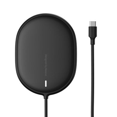 Беспроводное зарядное устройство Baseus Light Magnetic Wireless Charger (WXQJ-01) черное 26999 фото