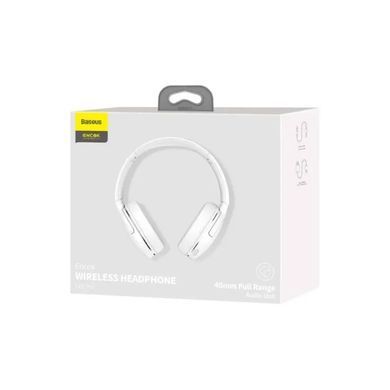 Бездротові навушники Baseus Encok Wireless headphone D02 Pro білий (NGTD010302) 28231 фото