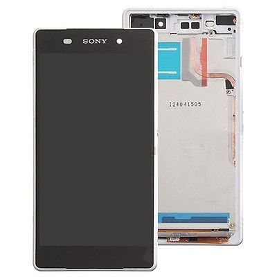 Дисплей Sony D6502, D6503 Xperia Z2 и рамкой белый 04226 фото