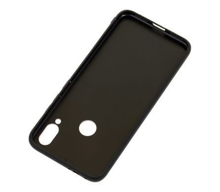 Чехол для Xiaomi Redmi Note 7 Hello glass черный 12711 фото