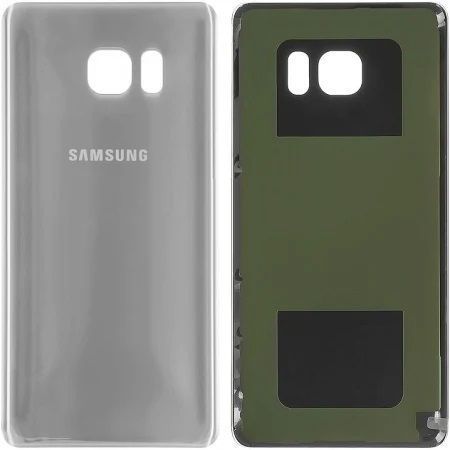 Задняя крышка для Samsung N930F Galaxy Note 7 серебристая, Silver Titanium 11225 фото