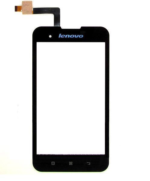 Сенсор (тачскрин) Lenovo A2105 черный 04732 фото