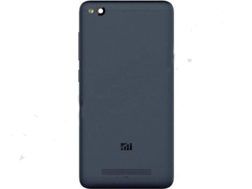 Задняя крышка для Xiaomi Redmi 4A со стеклом камеры серая 05026 фото