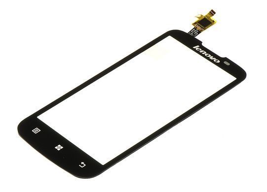 Сенсор (тачскрин) Lenovo A800 черный 00743 фото