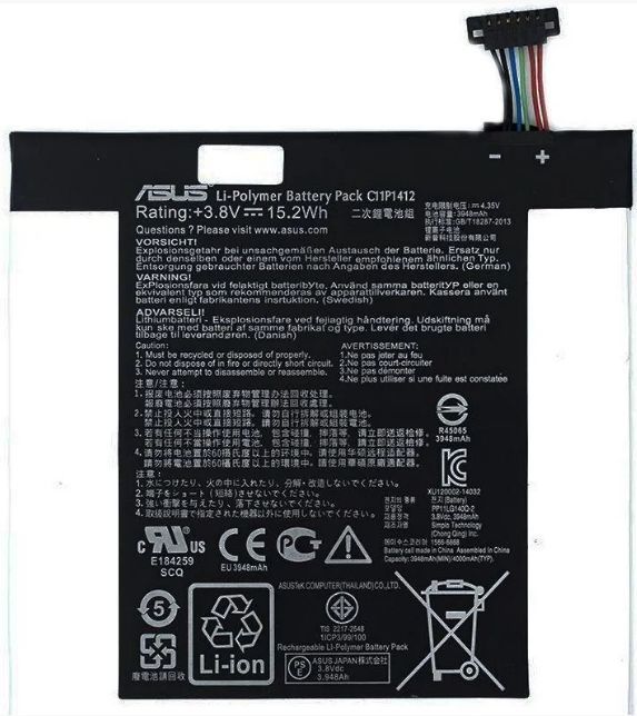 Аккумулятор Asus C11P1412 для Asus FE171CG Fonepad 7 3950 mAh 22069 фото