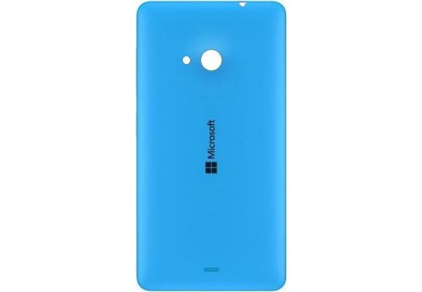 Задняя кришка для Microsoft (Nokia) Lumia 535 (RM-1090) голубая 04630 фото
