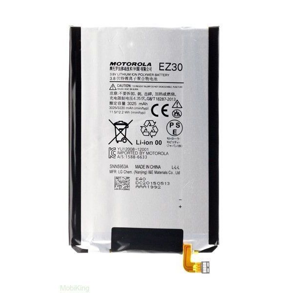 Аккумулятор EZ30 для Motorola XT1100 Nexus 6, XT1103, XT1115 3025 mAh 07793 фото
