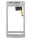 Сенсор (тачскрин) Sony Ericsson X8 Xperia (E15i) и рамкой белый 00586 фото 1