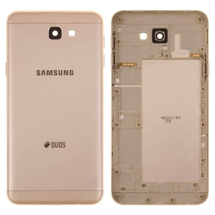 Задняя крышка для Samsung G570F Galaxy J5 Prime (2016) золотистая 08367 фото