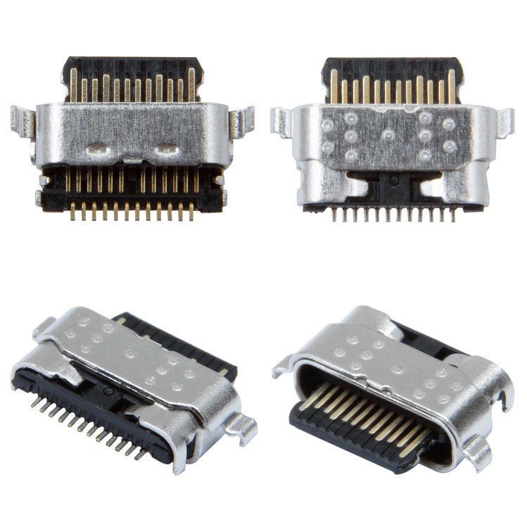 Розьєм зарядки (коннектор) Samsung A025 Galaxy A02s, A013, A037, A042, A115, M115, XT1952 Moto G7 Play, XT2087 Moto G9 Plus тип-C 26813 фото