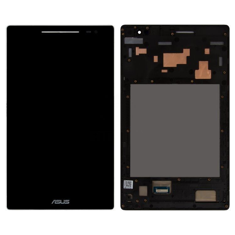 Дисплей для Asus ZenPad Z380C, Z380KL с рамкой черный 07144 фото