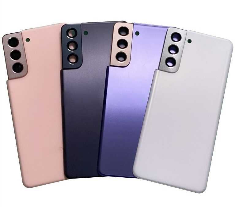 Задняя крышка для Samsung G991B Galaxy S21 белая, Оригинал Китай + стекло камеры 24209 фото