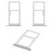 Держатель Sim-карты и карты памяти Huawei Nova Lite (2017) SLA-L22, Y6 Pro 2017 (SLA-L02, SLA-L03), P9 Lite mini, Enjoy 7 белый 11686 фото