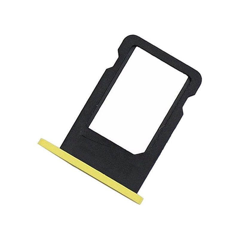 Держатель SIM-карты Apple iPhone 5C желтый 08711 фото