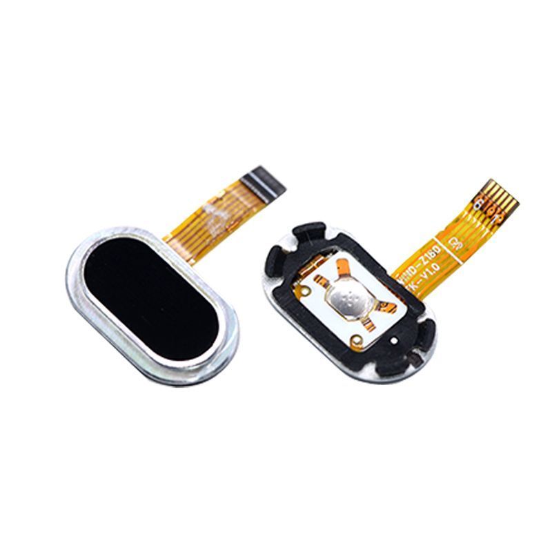 Шлейф для Meizu M3, M3 mini (M688H) з кнопкою Home чорна 08583 фото