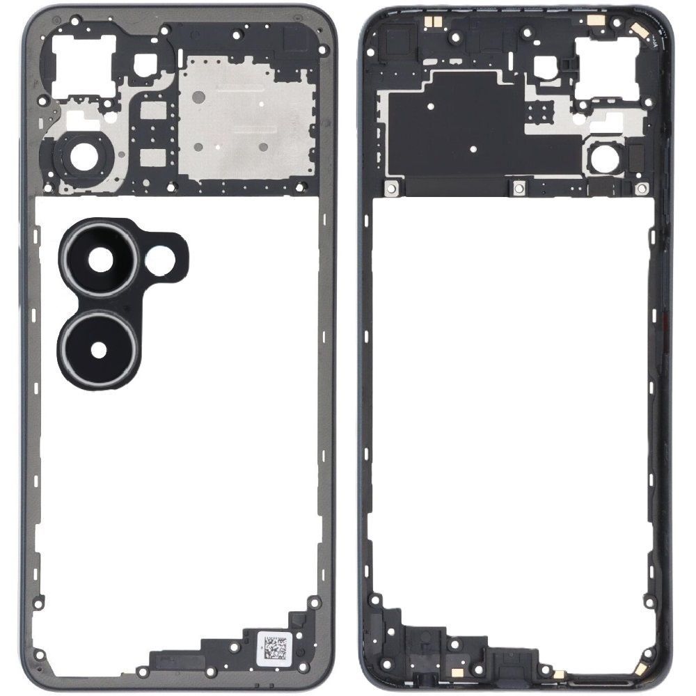 Рамка корпусу Realme 10 4G RMX3630 синя, Blue зі склом камери 33638 фото