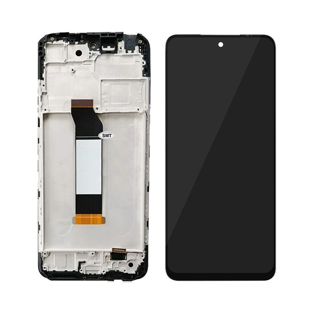 Дисплей для Xiaomi Redmi Note 10 5G, Poco M3 Pro чорний з рамкою IPS Оригінал Китай 29638 фото