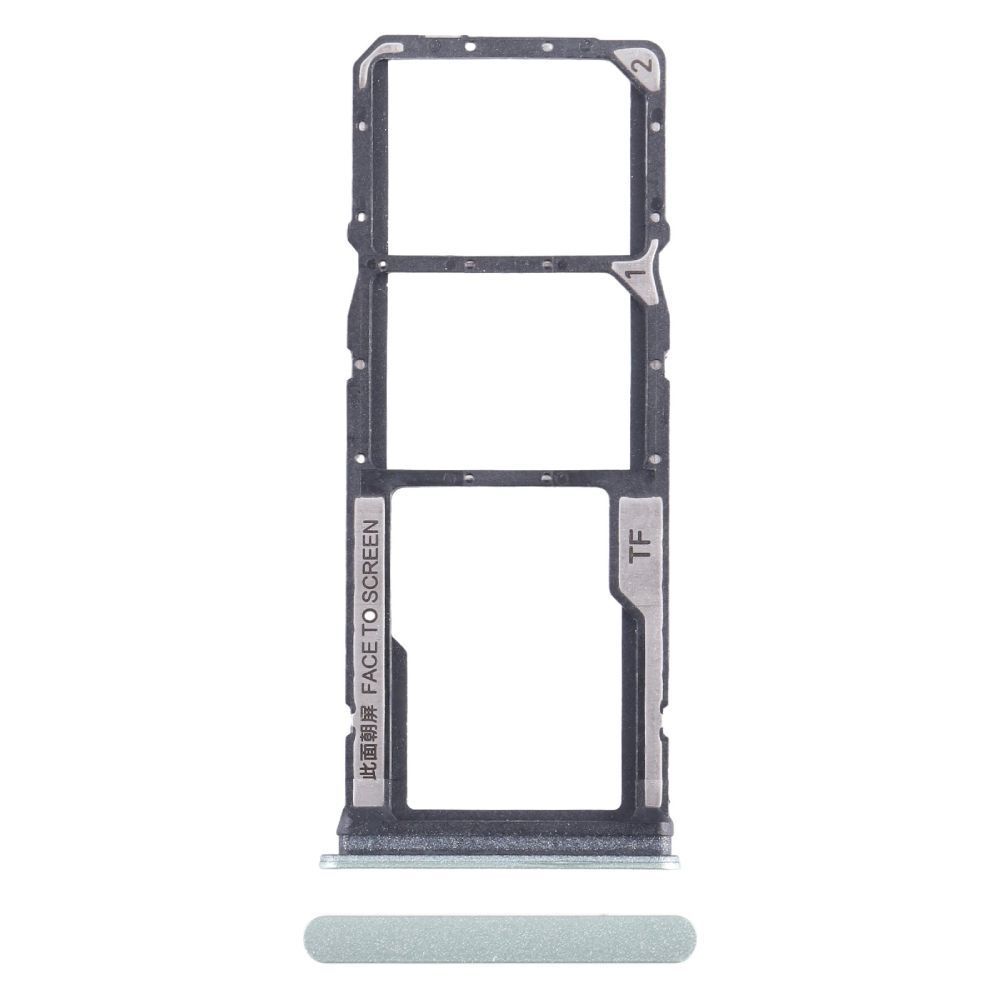 Держатель SIM-карты и карти памяти для Xiaomi Redmi 13C, Poco C65 зеленый, Clover Green 31368 фото