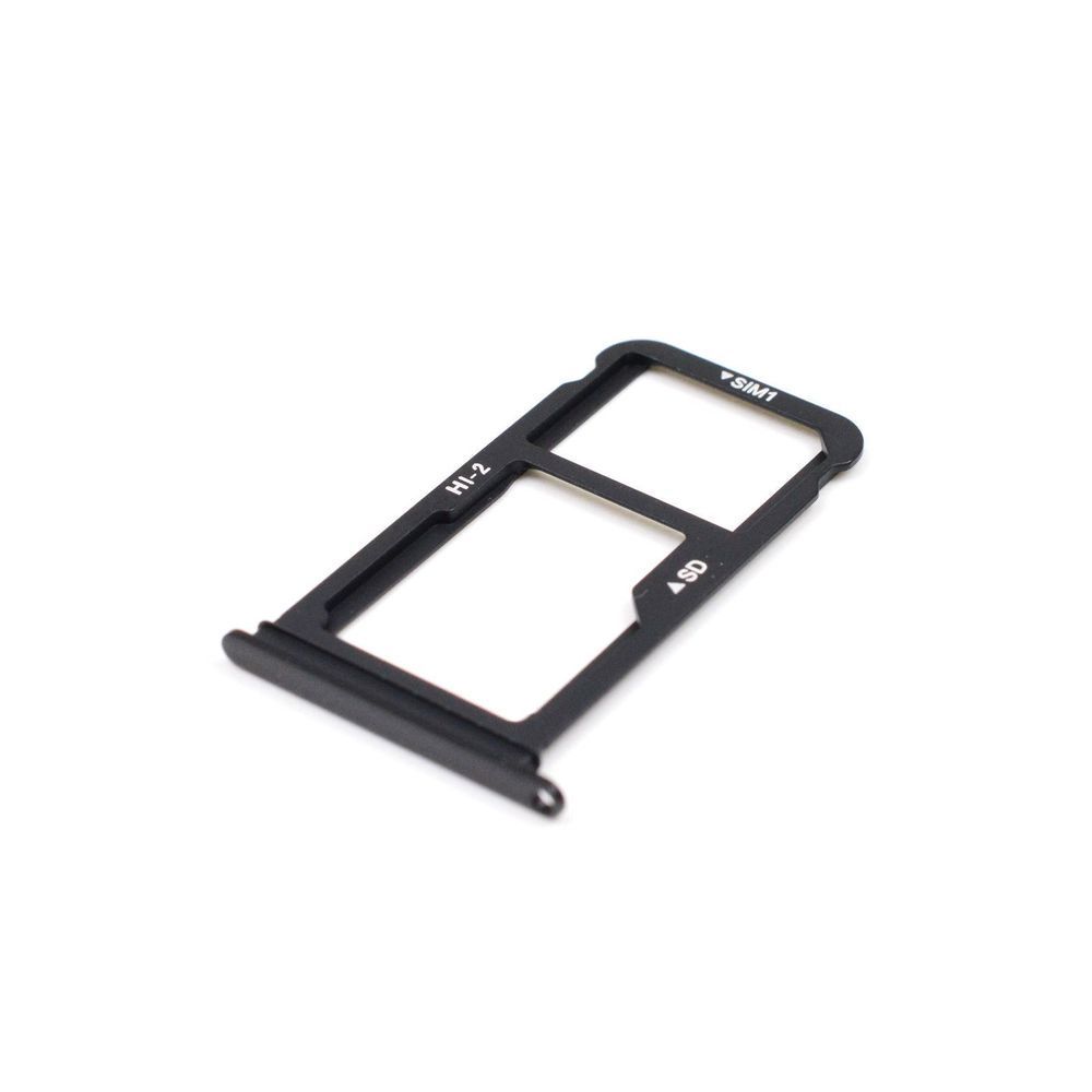Держатель Sim-карты и карты памяти Huawei Mate 10 (ALP-L09, ALP-L29) черный 10580 фото