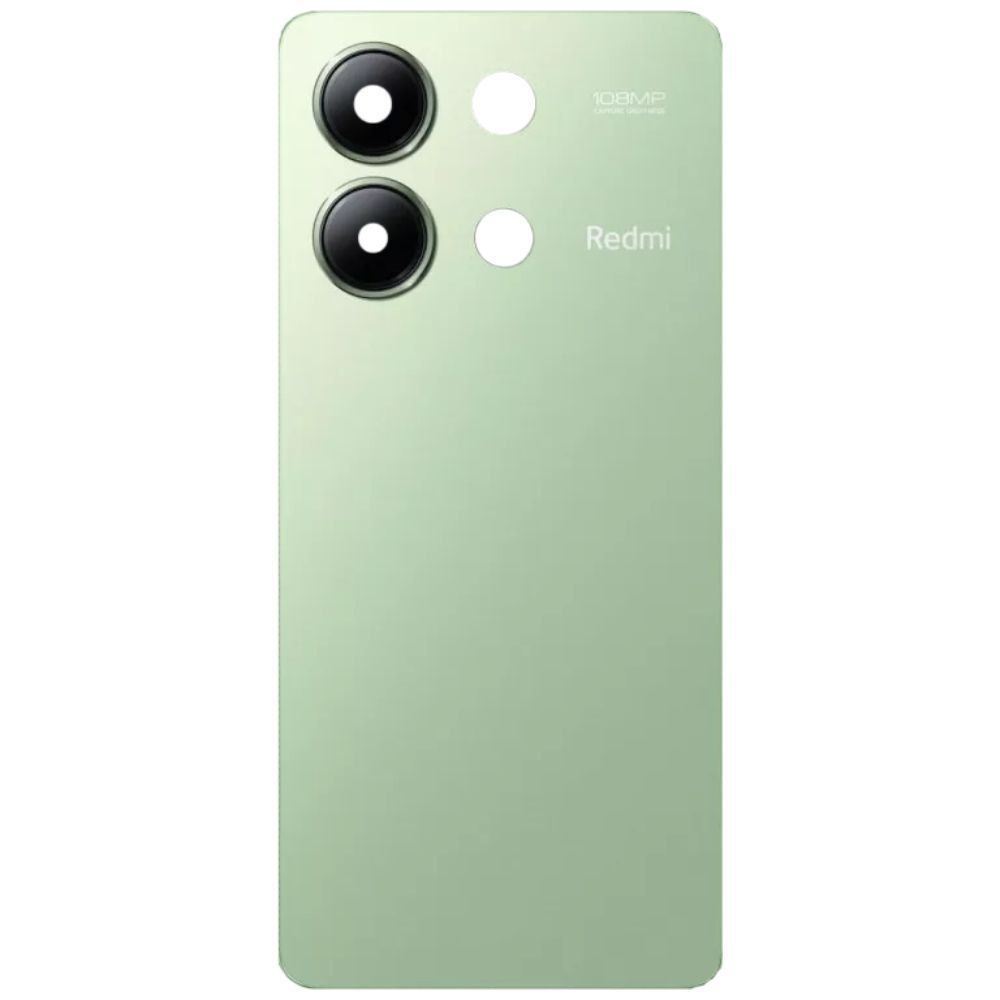 Задняя крышка для Xiaomi Redmi Note 13 4G 23129RAA4G, 23124RA7EO зеленая со стеклом камеры Оригинал Китай 32484 фото