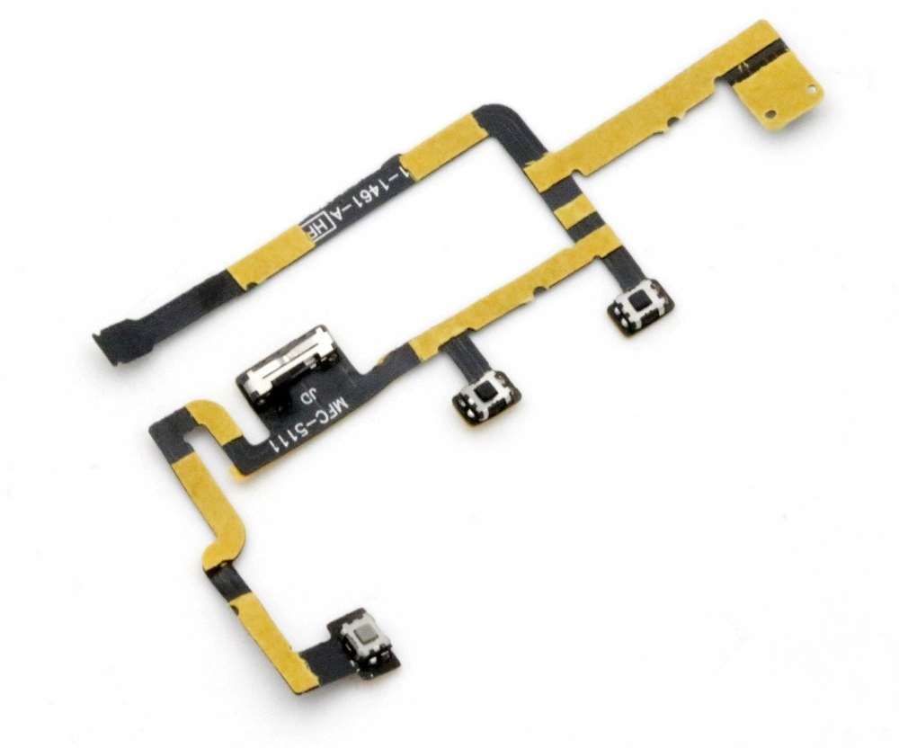 Шлейф для Apple iPad 2 A1395, A1396, A1397 с кнопкой включения, с кнопками регулировки громкости, версия Wi-Fi 09418 фото