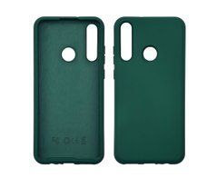 Чехол Full Nano Silicone Case для Huawei Y6P 2021 MED-LX9, MOA-LX9N серо-зеленый 26116 фото
