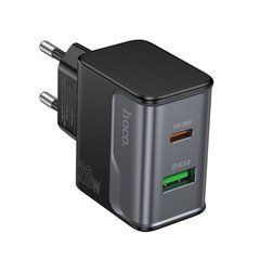 Сетевое зарядное устройство Hoco Star Speed CS71A USB+Type-C PD20W+QC3.0 черный 31778 фото