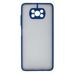 Чехол Shadow Matte Case Xiaomi Poco X3 синий 23824 фото