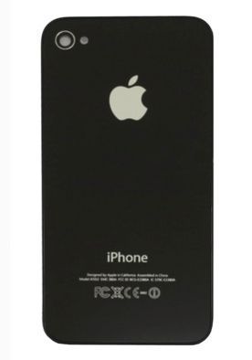 Задняя крышка для Apple iPhone 4 черная Оригинал Китай 05819 фото