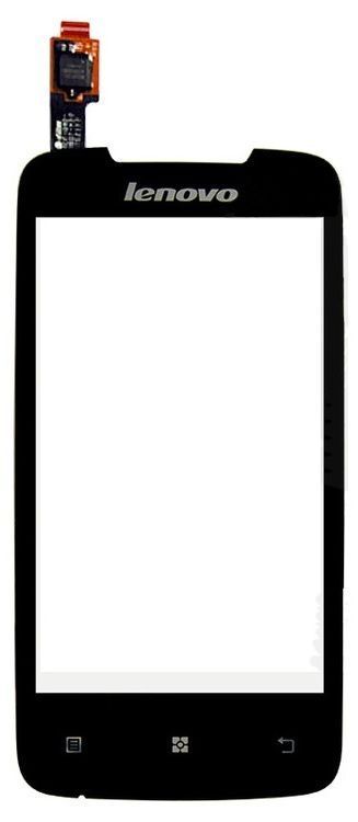 Сенсор (тачскрин) Lenovo A390T черный 00686 фото